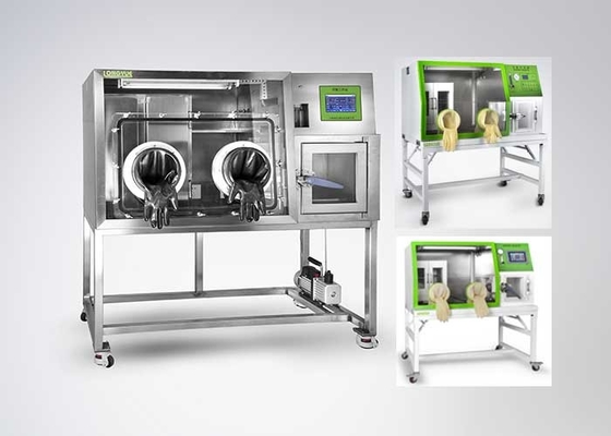 Scatola per guanti anaerobica integrata del lattice dell'incubatrice con il grande ghiaione LCD LAI-D2
