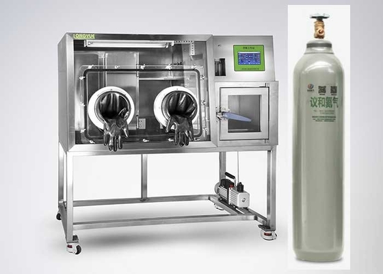 Stazione di lavoro anaerobica della scala di laboratorio/regolatore anaerobico del microprocessore della scatola per guanti